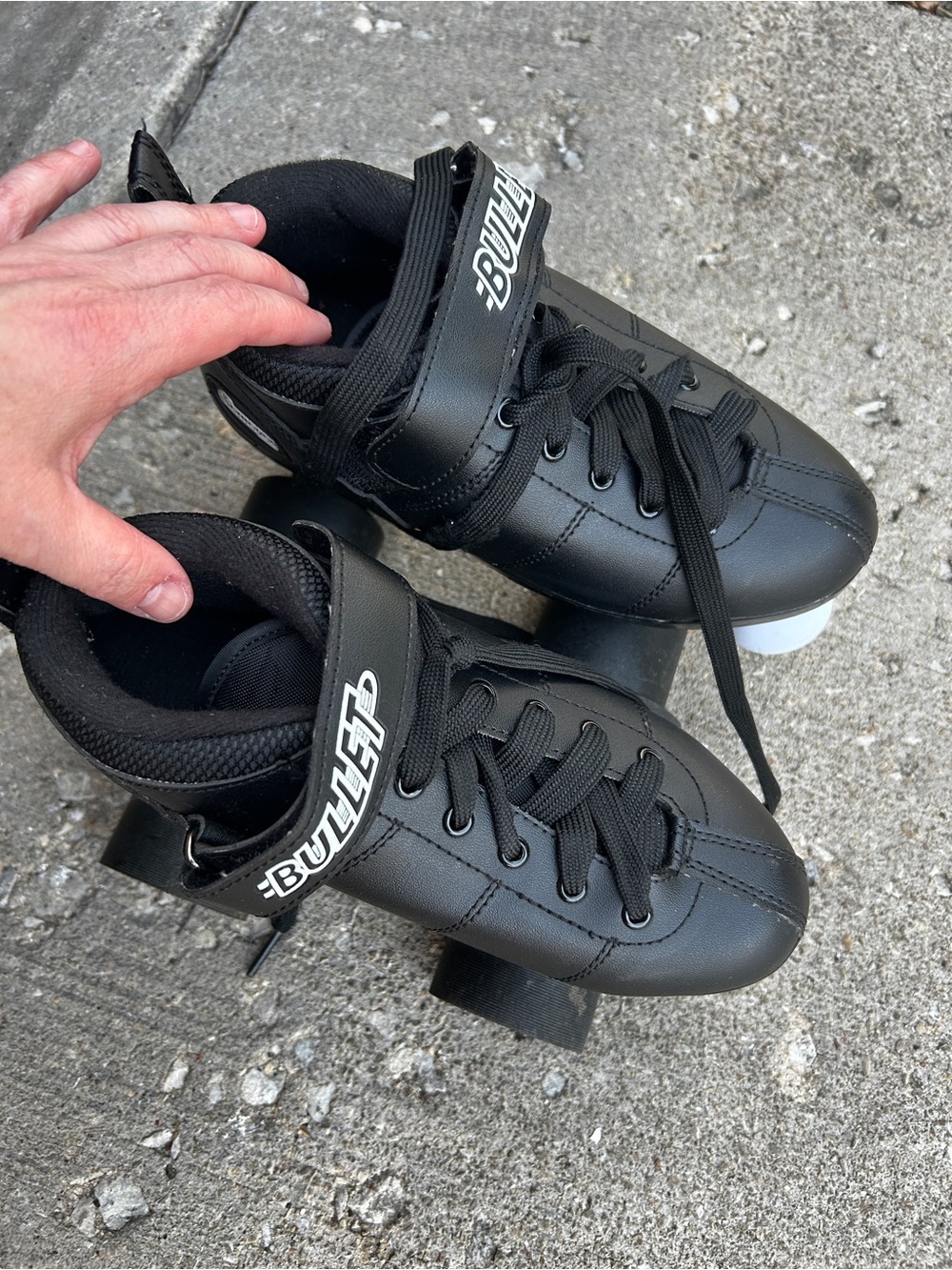 Chicago Skates Bullet Black Low-Cut Roller Skates Men’s 4 - Picture 13 of 16